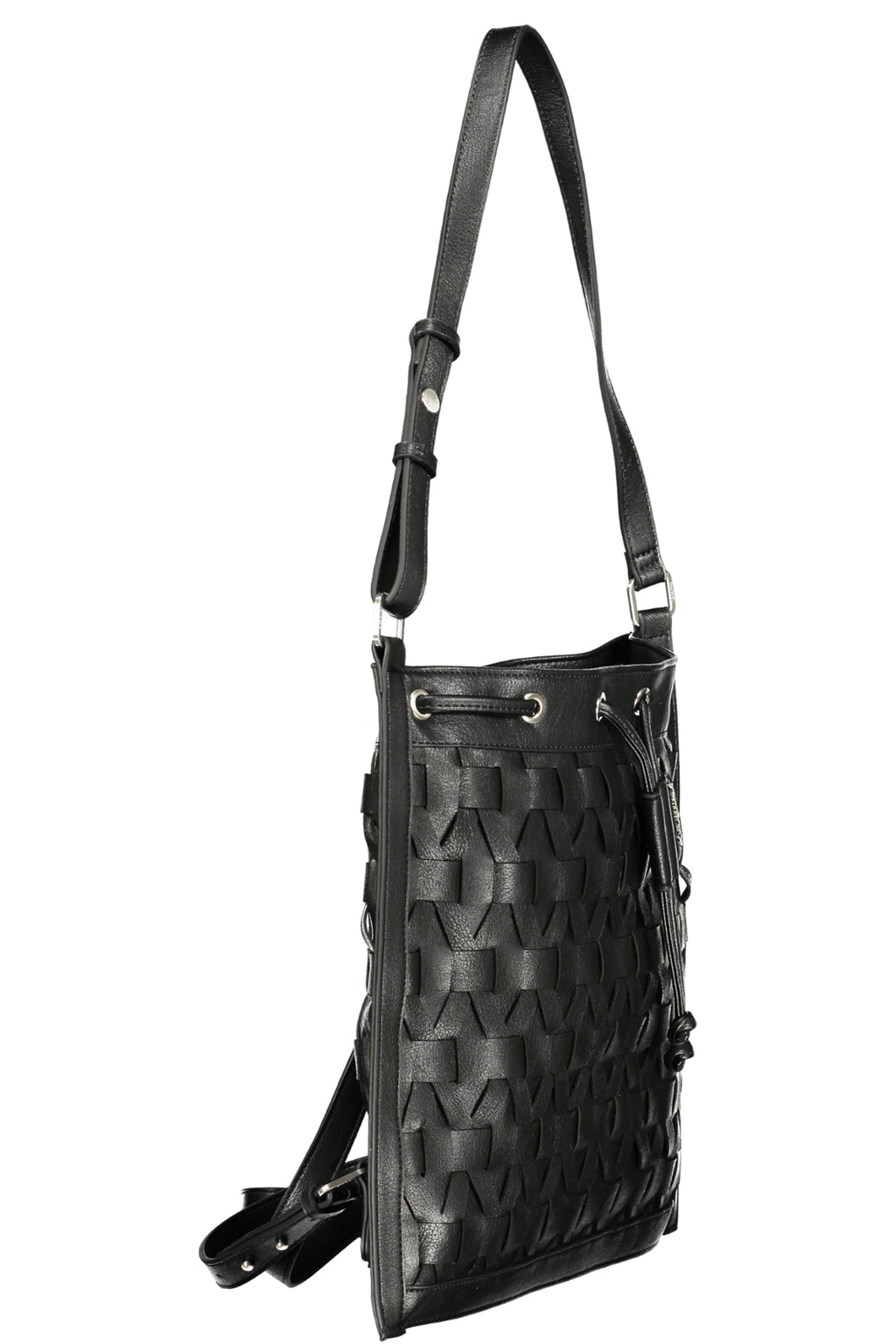 MOCHILA HARLAN NEGRA DE ARGÓN DESIGUAL