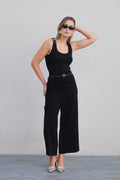 PANTALÓN CULOTTE CINTURÓN