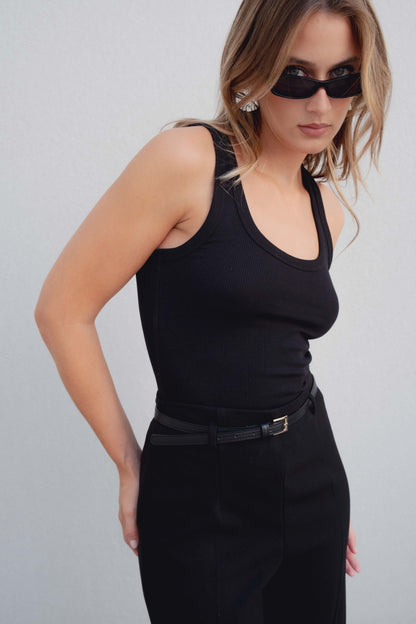 PANTALÓN CULOTTE CINTURÓN