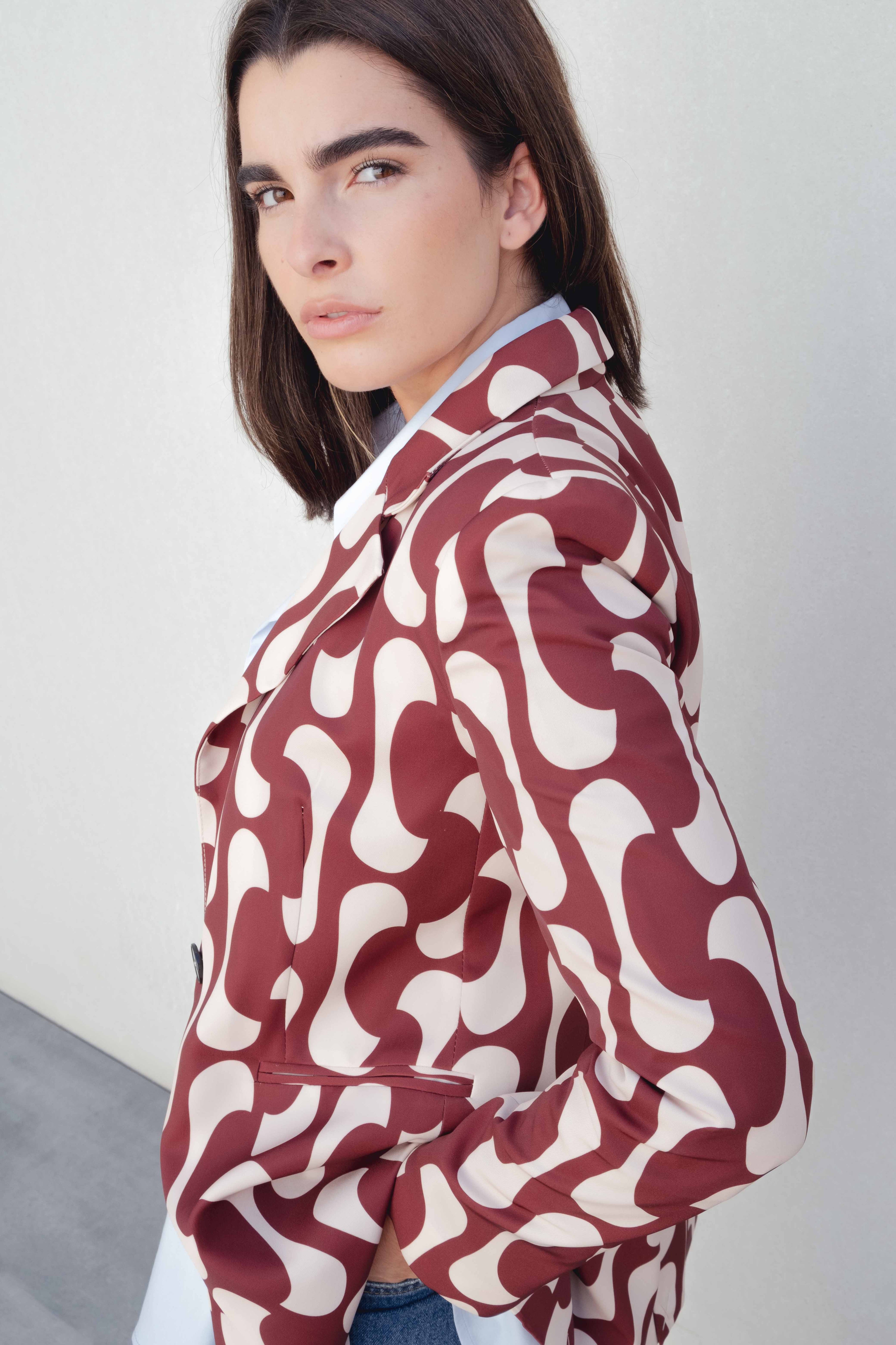 BLAZER  ESTAMPADA