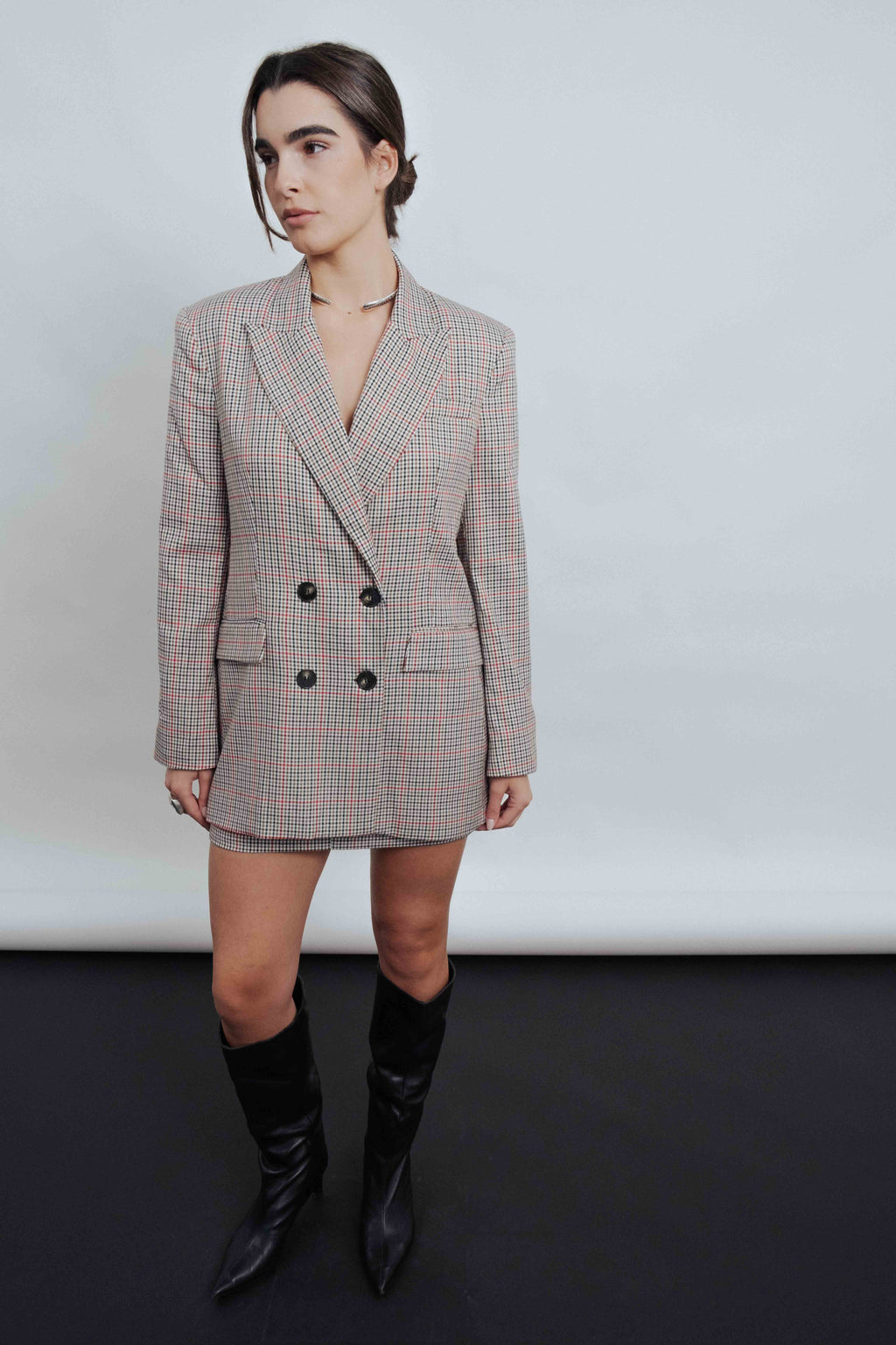 BLAZER CRUZADA BOTONES