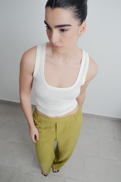 PANTALON FLUIDO CON ELASTICO