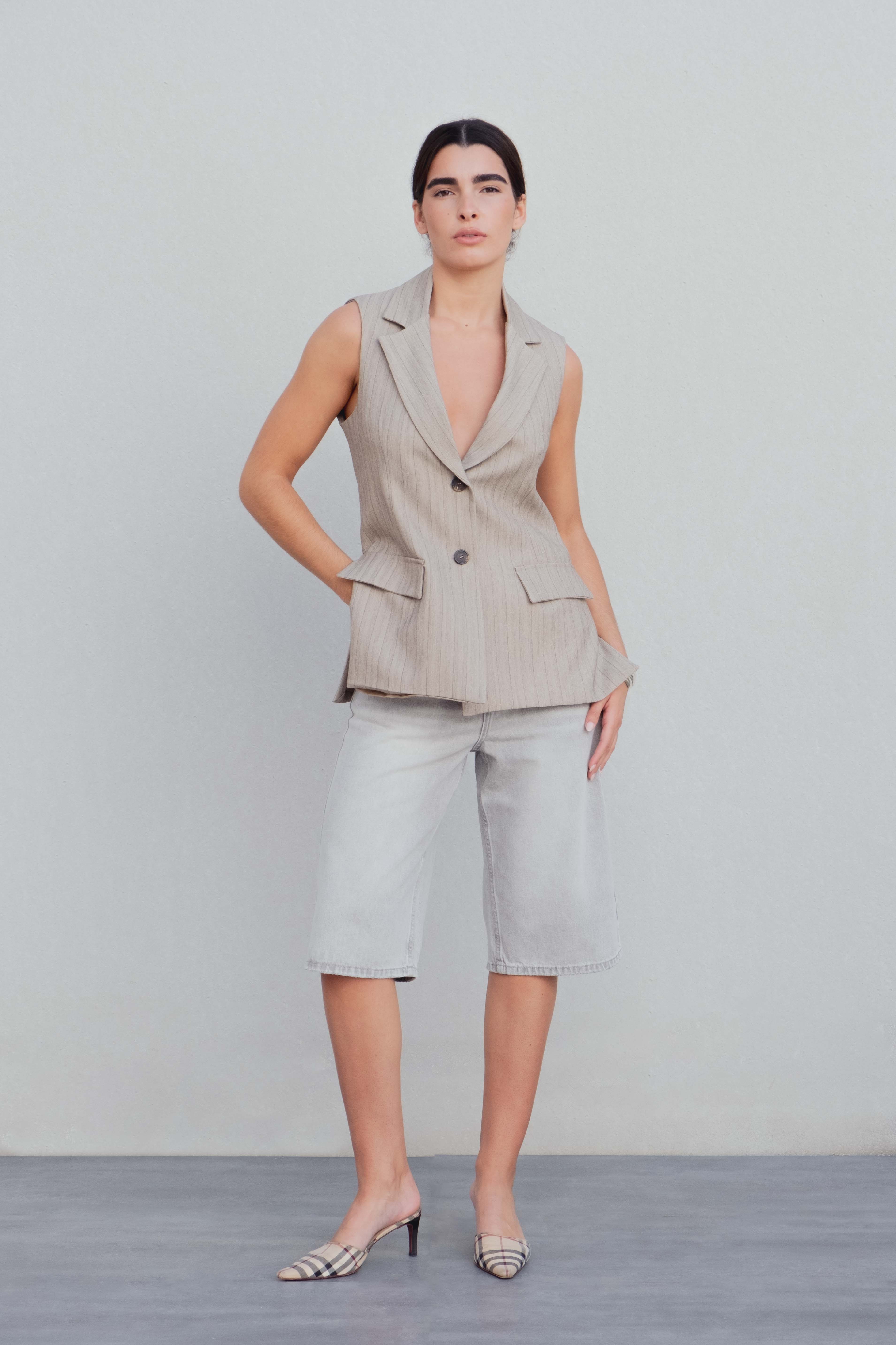 BERMUDA DENIM OVERSIZE