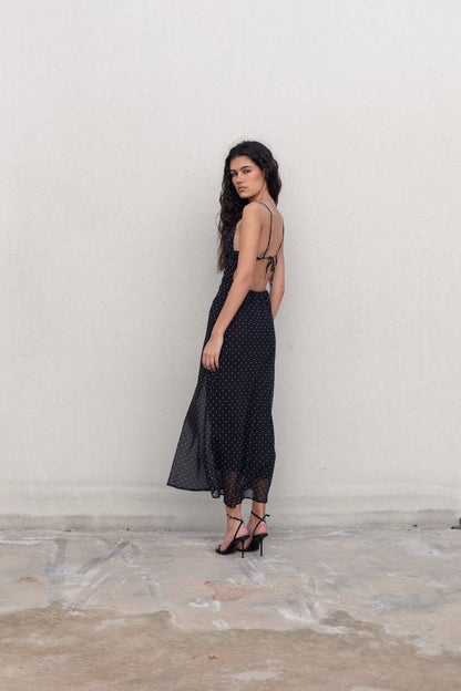 VESTIDO MIDI ESTAMPADO
