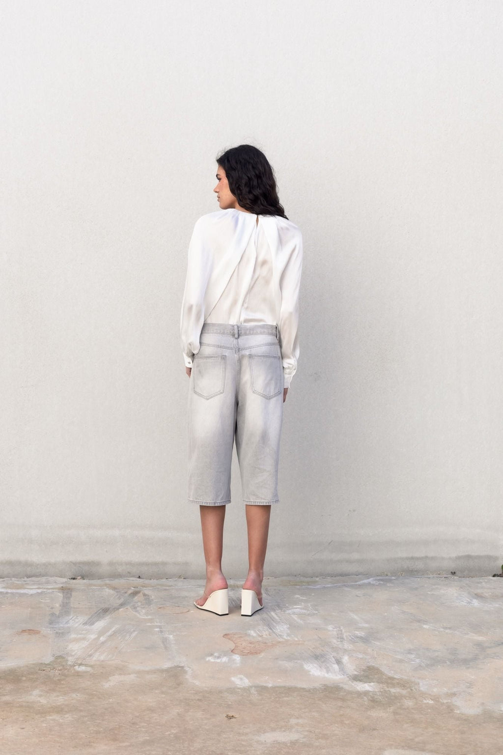 BLUSA SATINADA