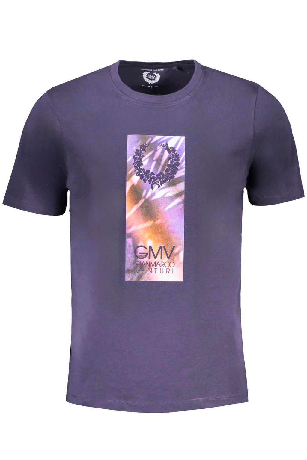 CAMISETA DE MANGA CORTA PARA HOMBRE GIAN MARCO VENTURI, AZUL