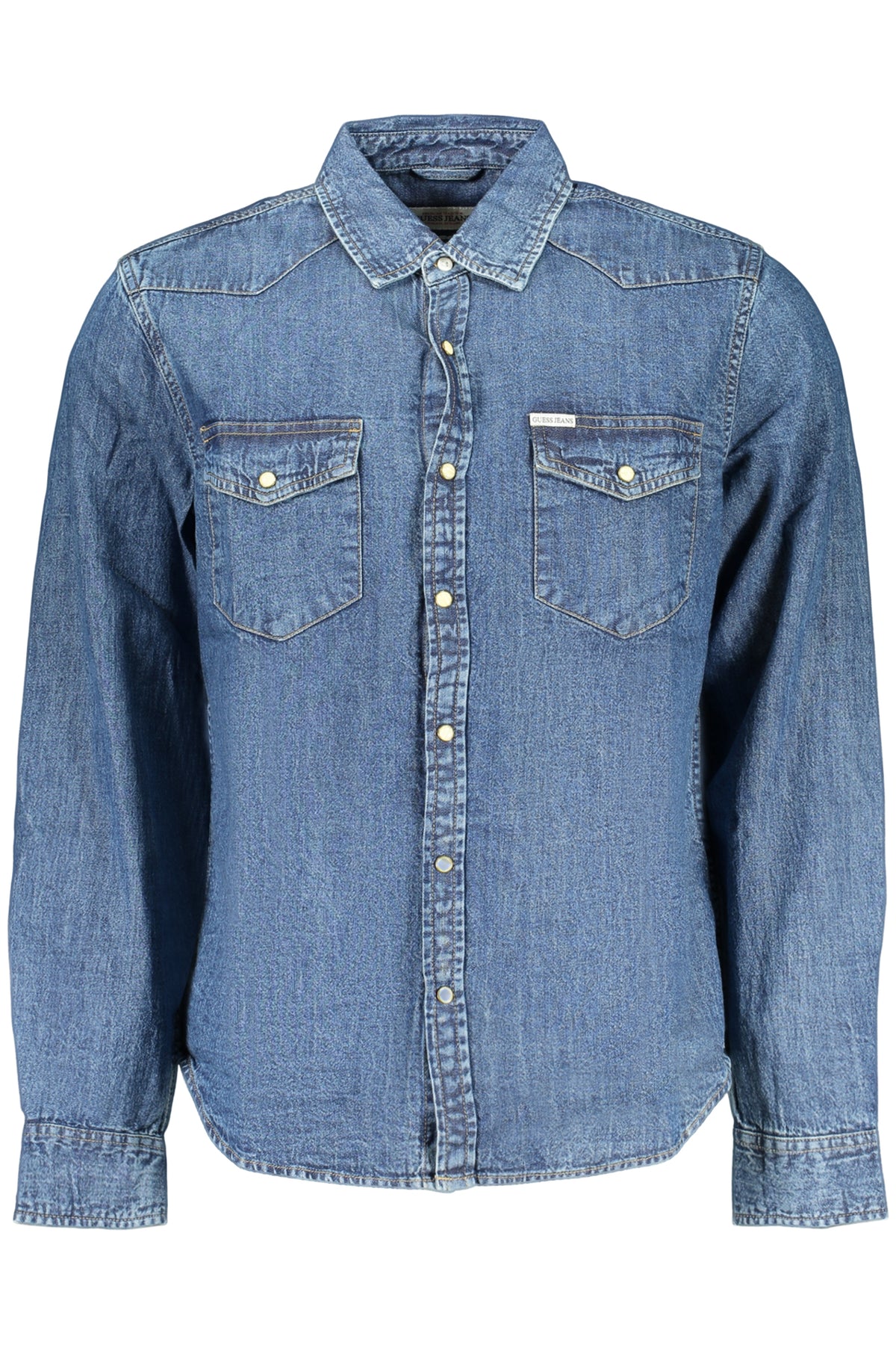 GUESS JEANS Camisas Hombre Azul