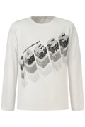 GUESS JEANS Camisetas Niño Blanco