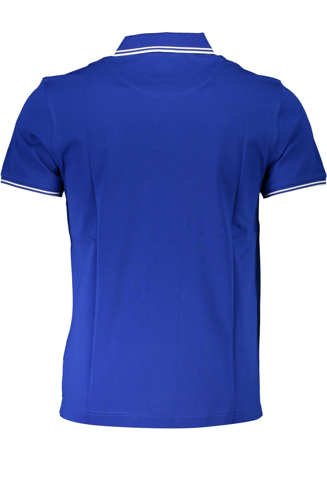 ""HARMONT & BLAINE POLO MANICHE CORTE UOMO BLU""