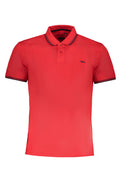 ""HARMONT & BLAINE POLO MANICHE CORTE UOMO ROSSO""