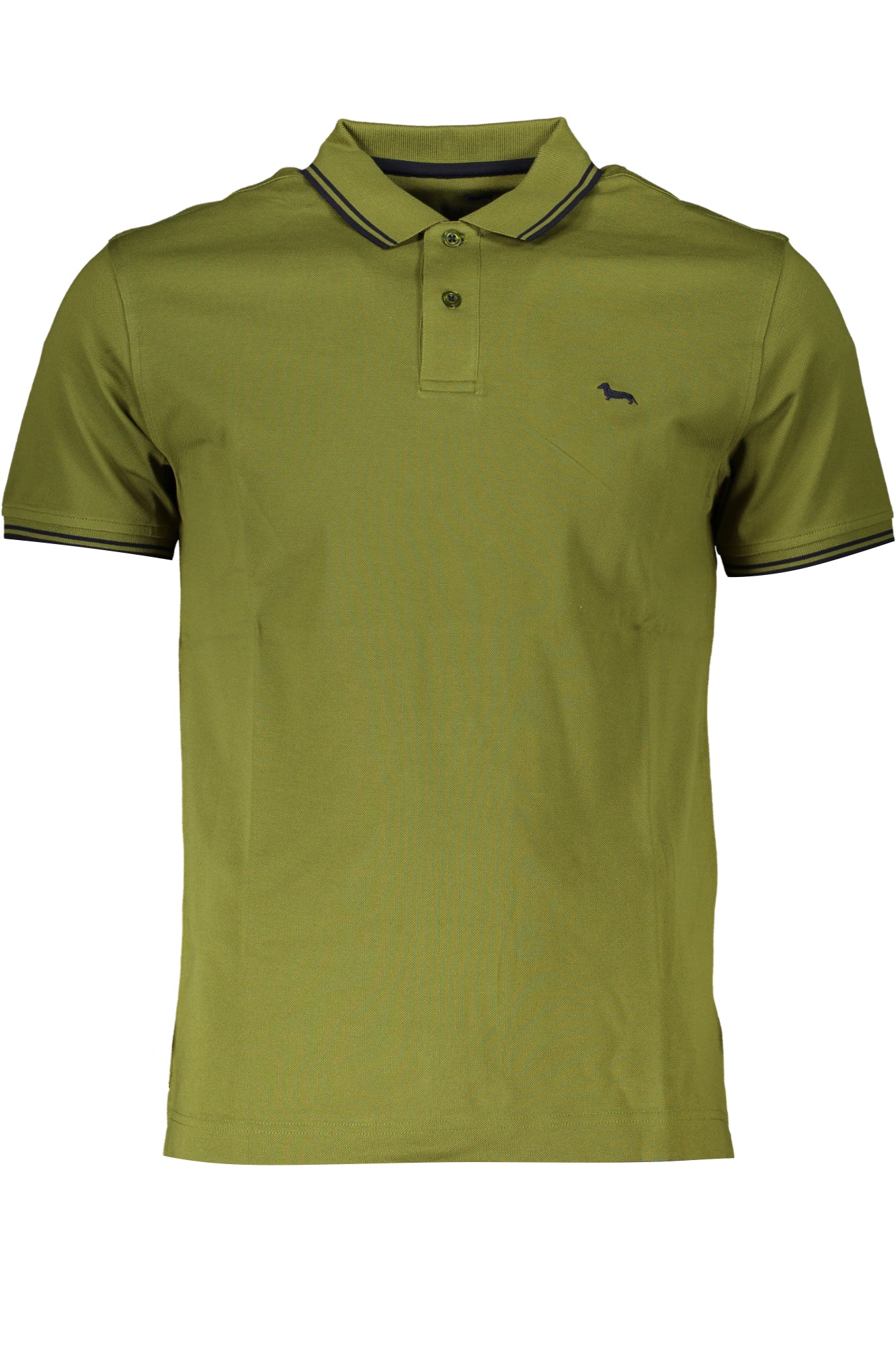 ""HARMONT & BLAINE POLO MANICHE CORTE UOMO VERDE""