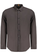 BOSS Camisas Hombre Negro