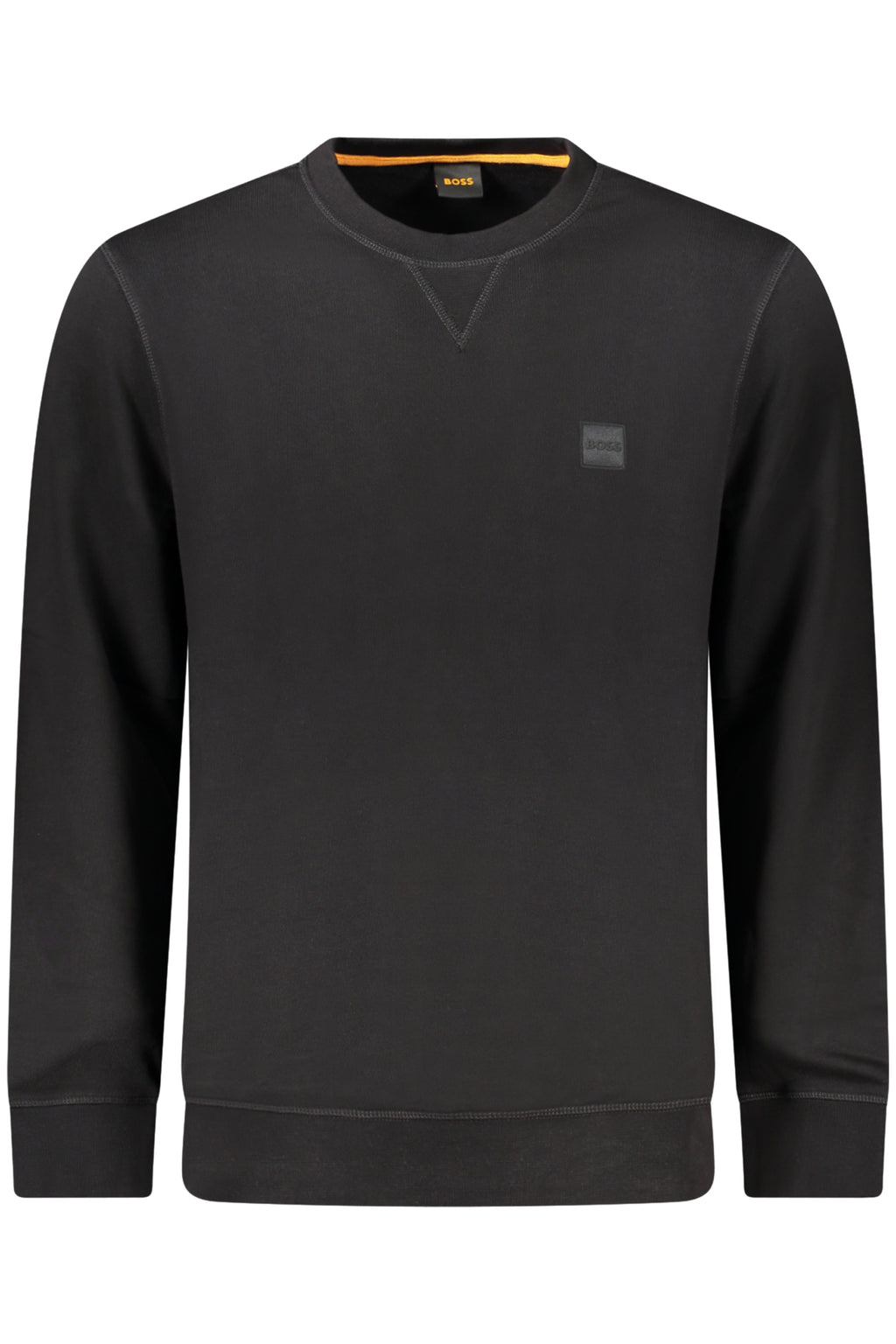 Sudadera negra con cremallera para hombre de Hugo Boss