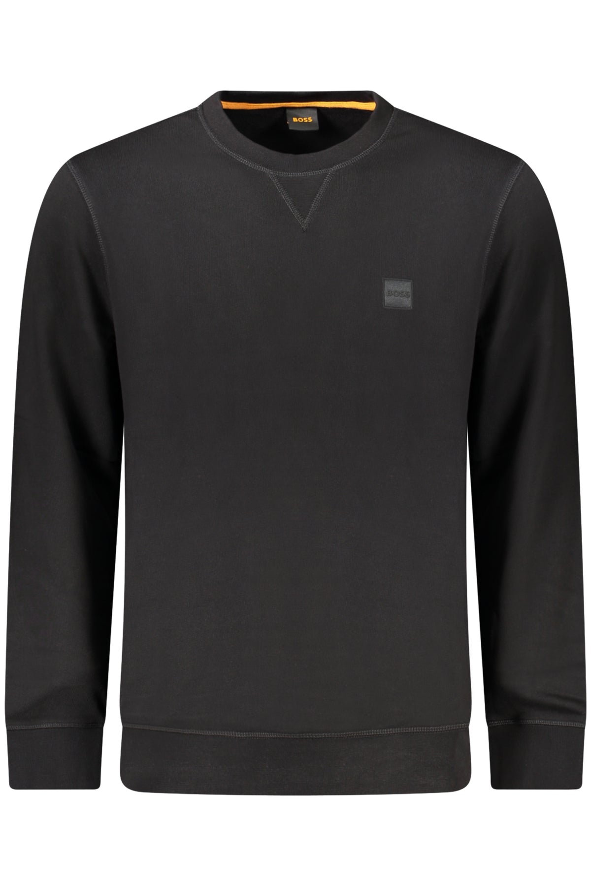 Sudadera negra con cremallera para hombre de Hugo Boss