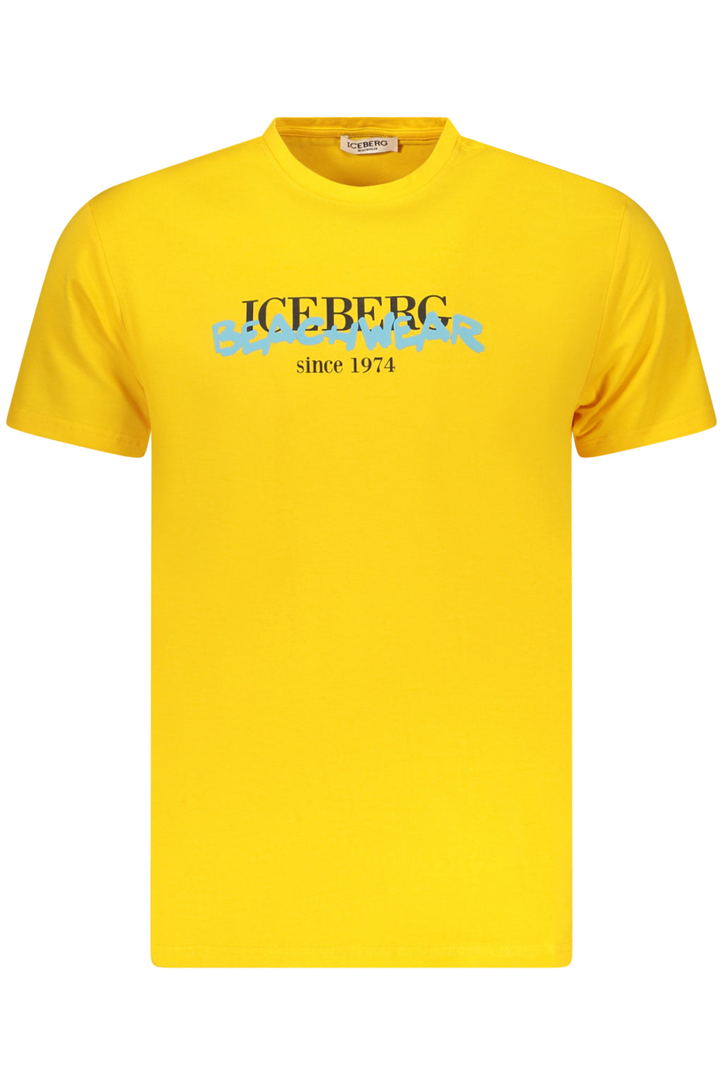 CAMISETA DE MANGA CORTA PARA HOMBRE ICEBERG AMARILLA