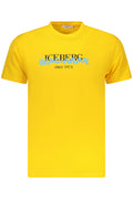 CAMISETA DE MANGA CORTA PARA HOMBRE ICEBERG AMARILLA