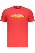 CAMISETA DE MANGA CORTA PARA HOMBRE ICEBERG, ROJA