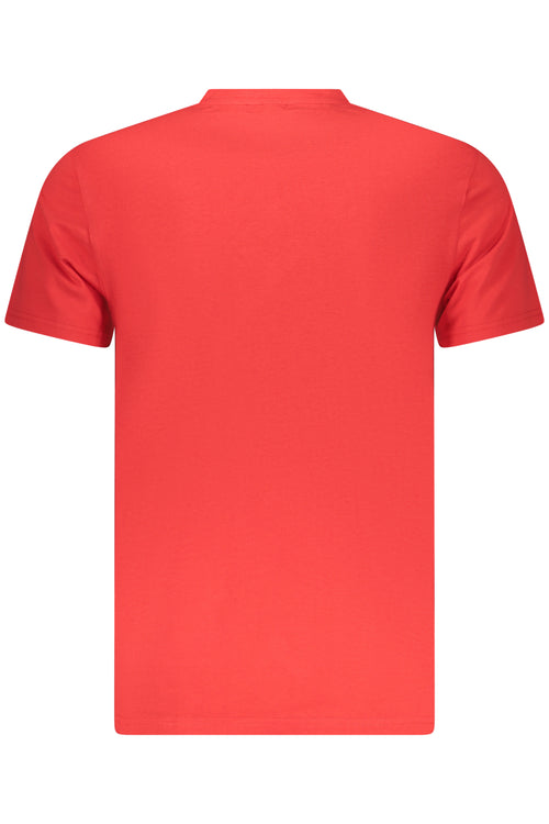 CAMISETA DE MANGA CORTA PARA HOMBRE ICEBERG, ROJA