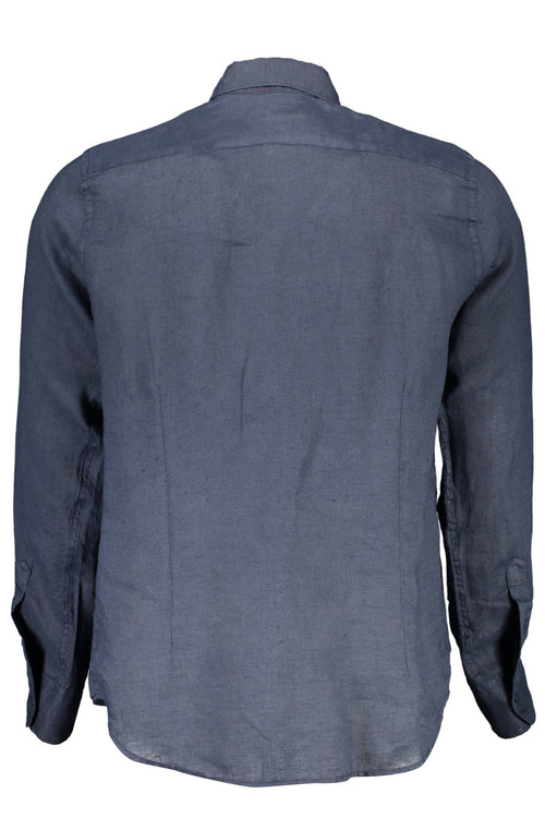 CAMISA AZUL DE MANGA LARGA PARA HOMBRE DE LA MARTINA