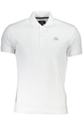 LA MARTINA WHITE SHORT-SLEEVED MEN'S POLO SHIRT
