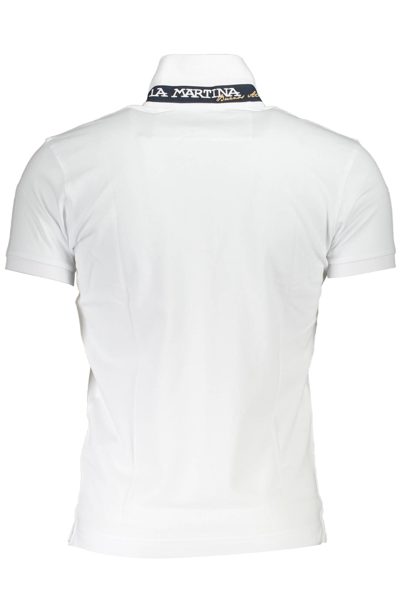 Polo de Manga Corta para Mujer  Bianco (Slim Fit)