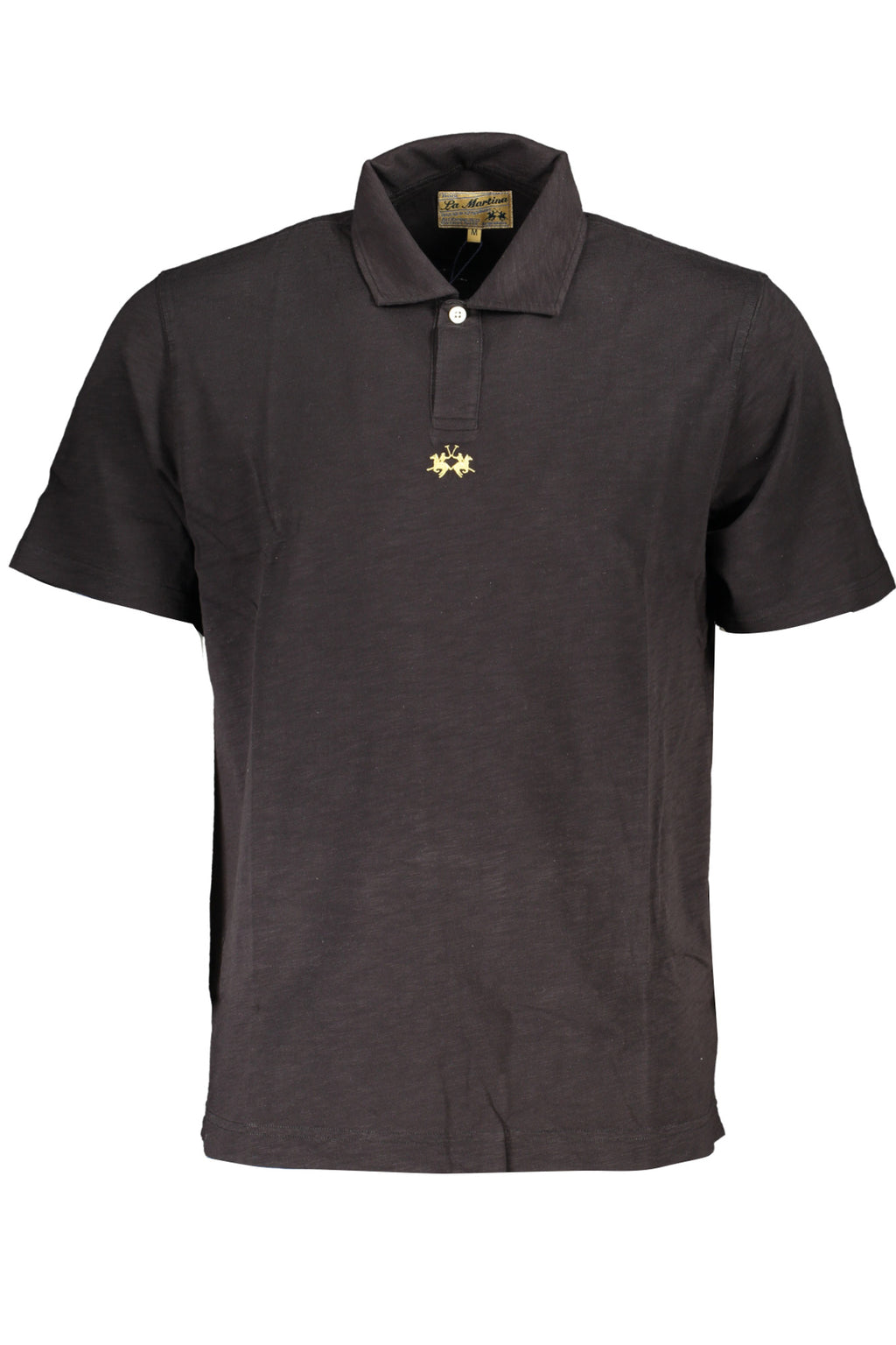 POLO DE MANGA CORTA PARA HOMBRE LA MARTINA, NEGRO