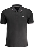 POLO DE MANGA CORTA PARA HOMBRE LA MARTINA, NEGRO