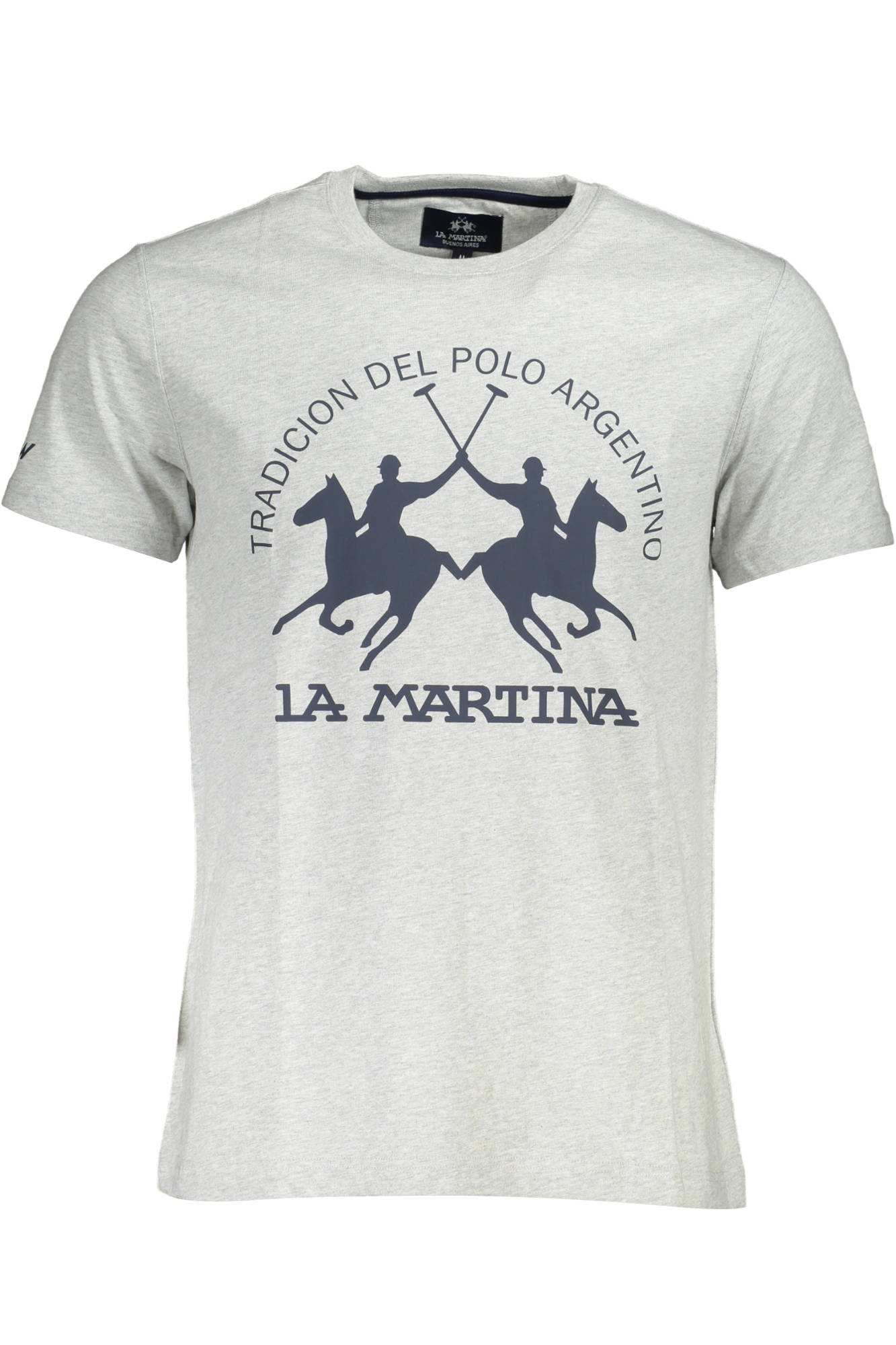 CAMISETA DE MANGA CORTA PARA HOMBRE LA MARTINA, GRIS