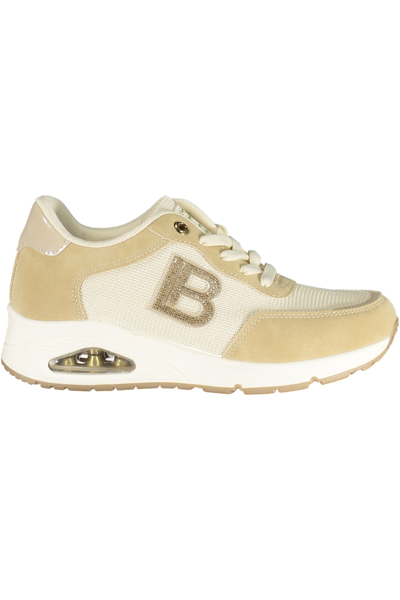 ZAPATILLAS DEPORTIVAS BEIGE PARA MUJER DE LAURA BIAGIOTTI LAURA BIAGIOTTI