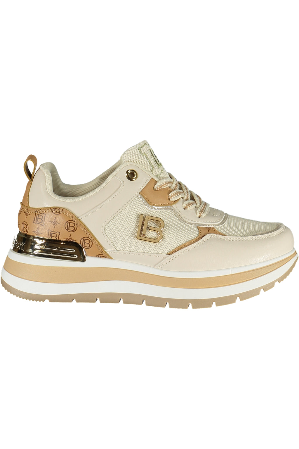 ZAPATILLAS DEPORTIVAS BEIGE PARA MUJER DE LAURA BIAGIOTTI LAURA BIAGIOTTI