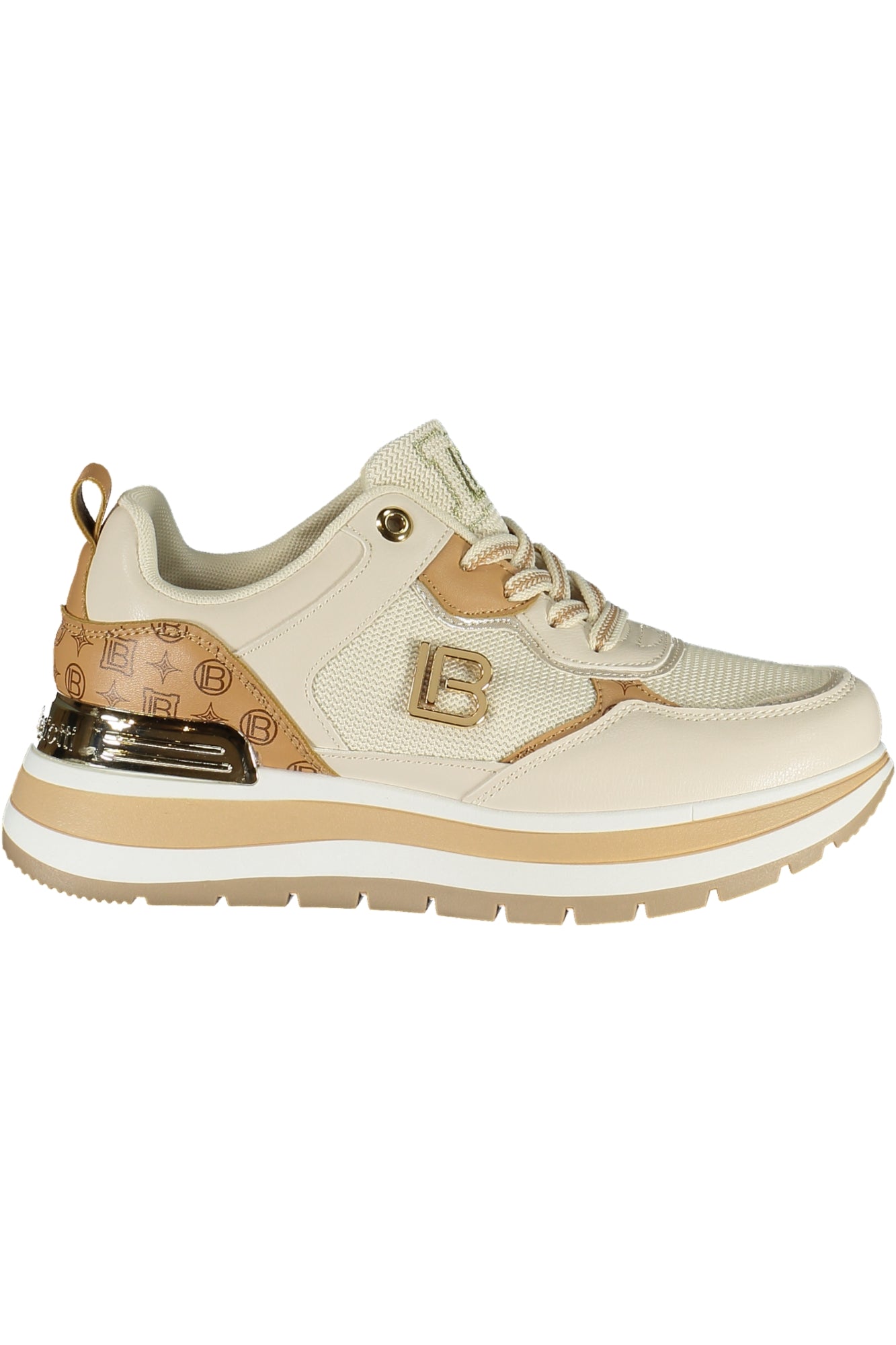 ZAPATILLAS DEPORTIVAS BEIGE PARA MUJER DE LAURA BIAGIOTTI LAURA BIAGIOTTI