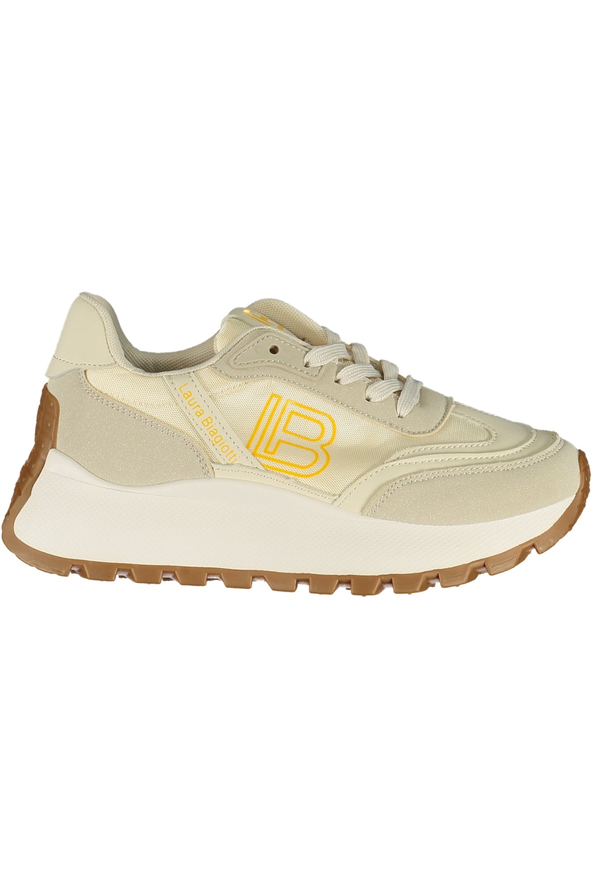 ZAPATILLAS DEPORTIVAS BEIGE PARA MUJER DE LAURA BIAGIOTTI LAURA BIAGIOTTI