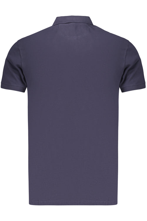 Camisa polo de manga corta para hombre, color azul marino.