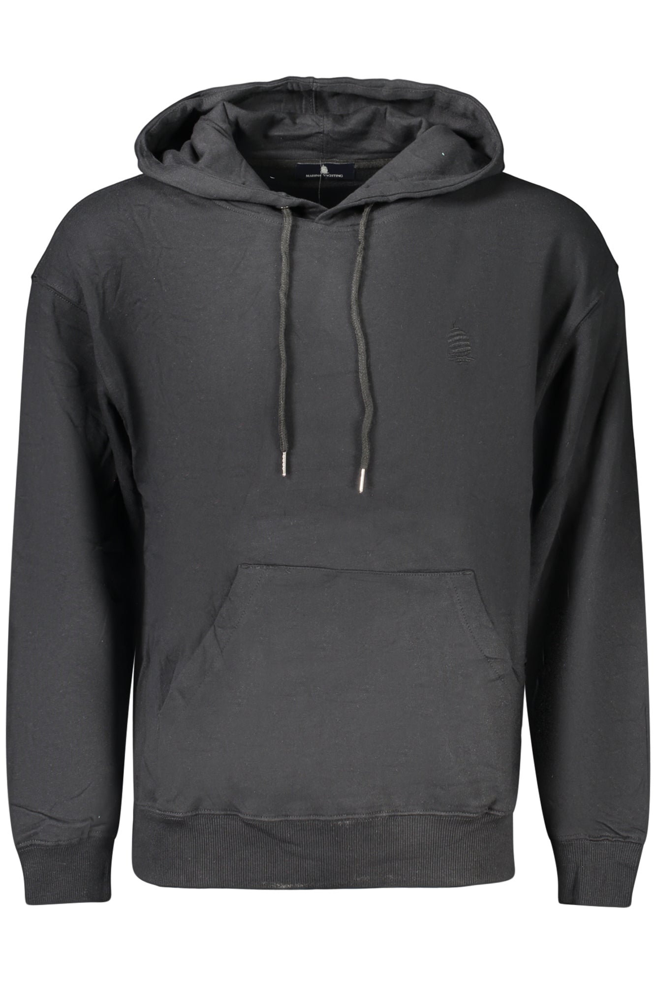 SWEAT-SHIRT NOIR � FERMETURE �CLAIR POUR HOMME MARINA YACHTING