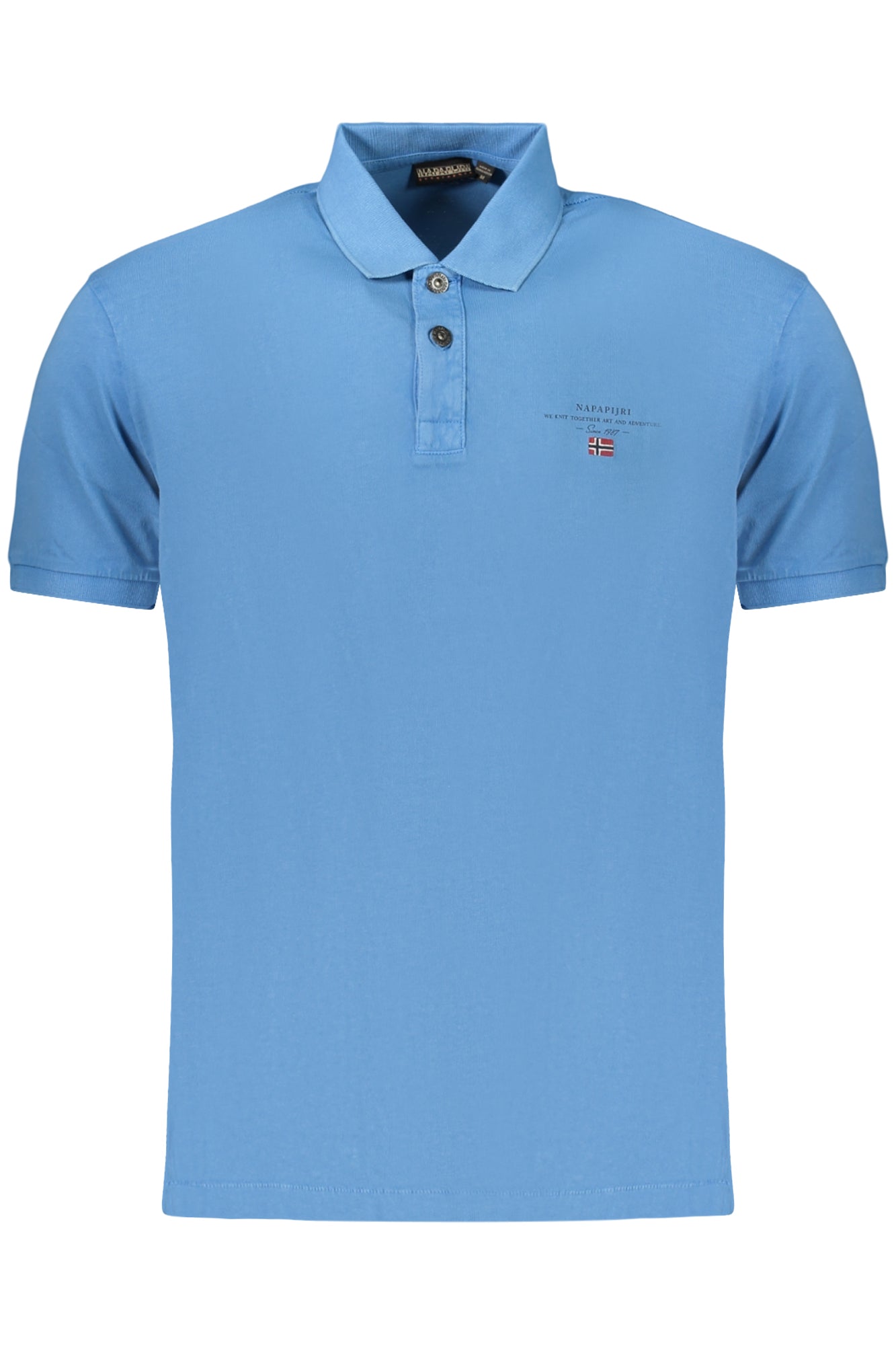 POLO HOMME � MANCHES COURTES NAPAPIJRI, BLEU