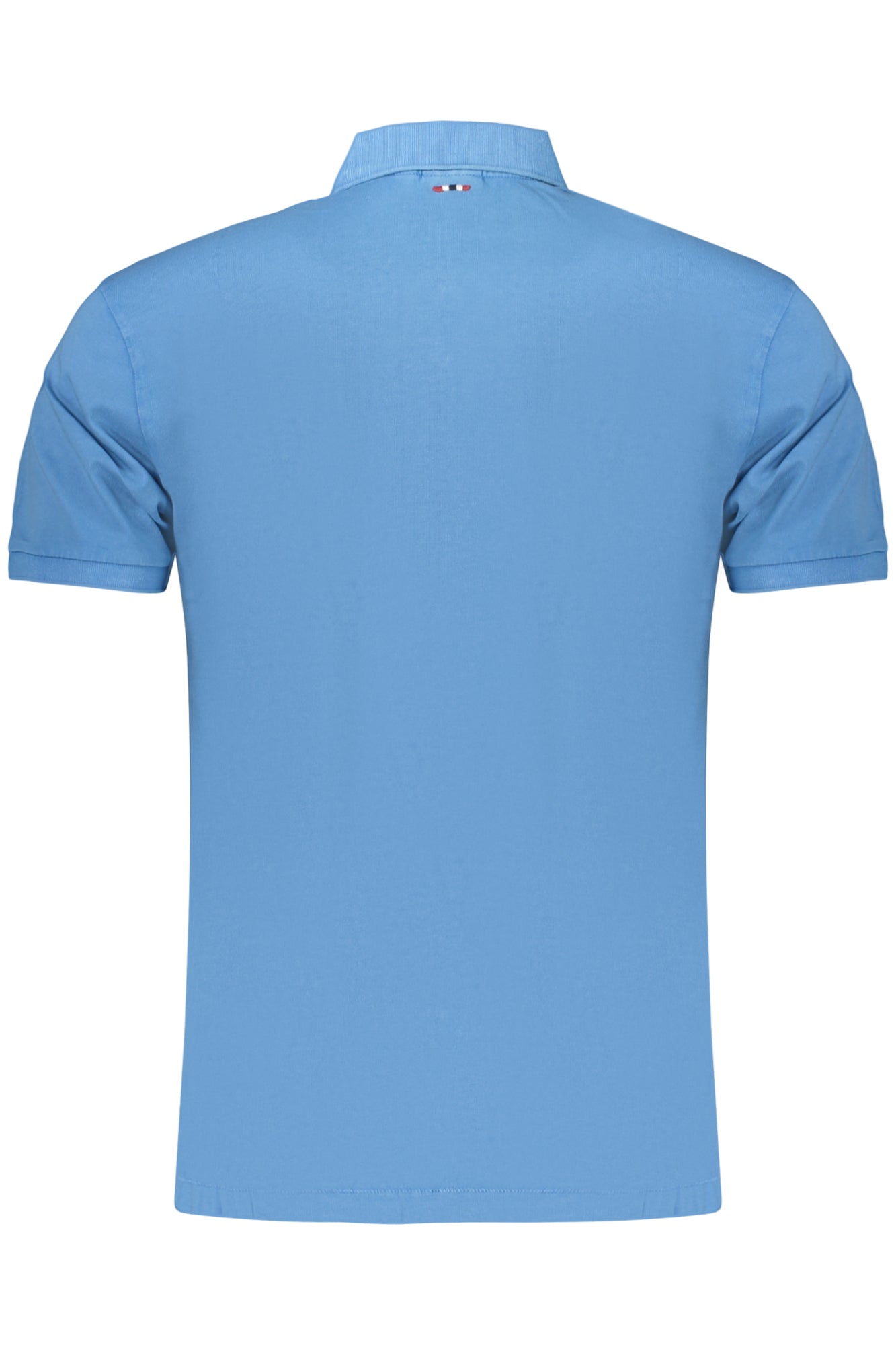 Polo de Manga Corta para Mujer  Azzurro (Slim Fit)