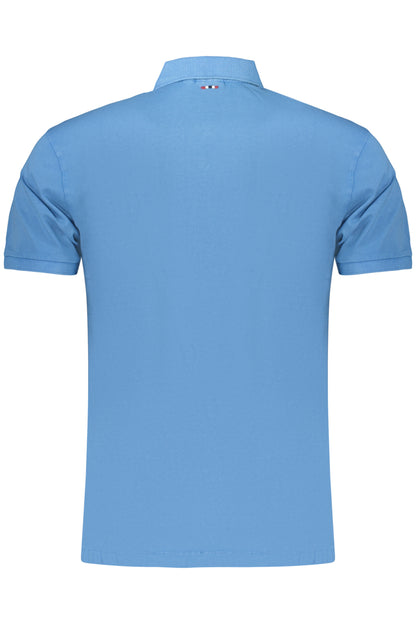 Polo de Manga Corta para Mujer  Azzurro (Slim Fit)
