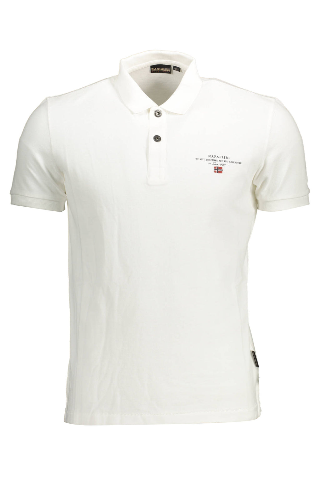 POLO DE MANGA CORTA PARA HOMBRE NAPAPIJRI, BLANCO