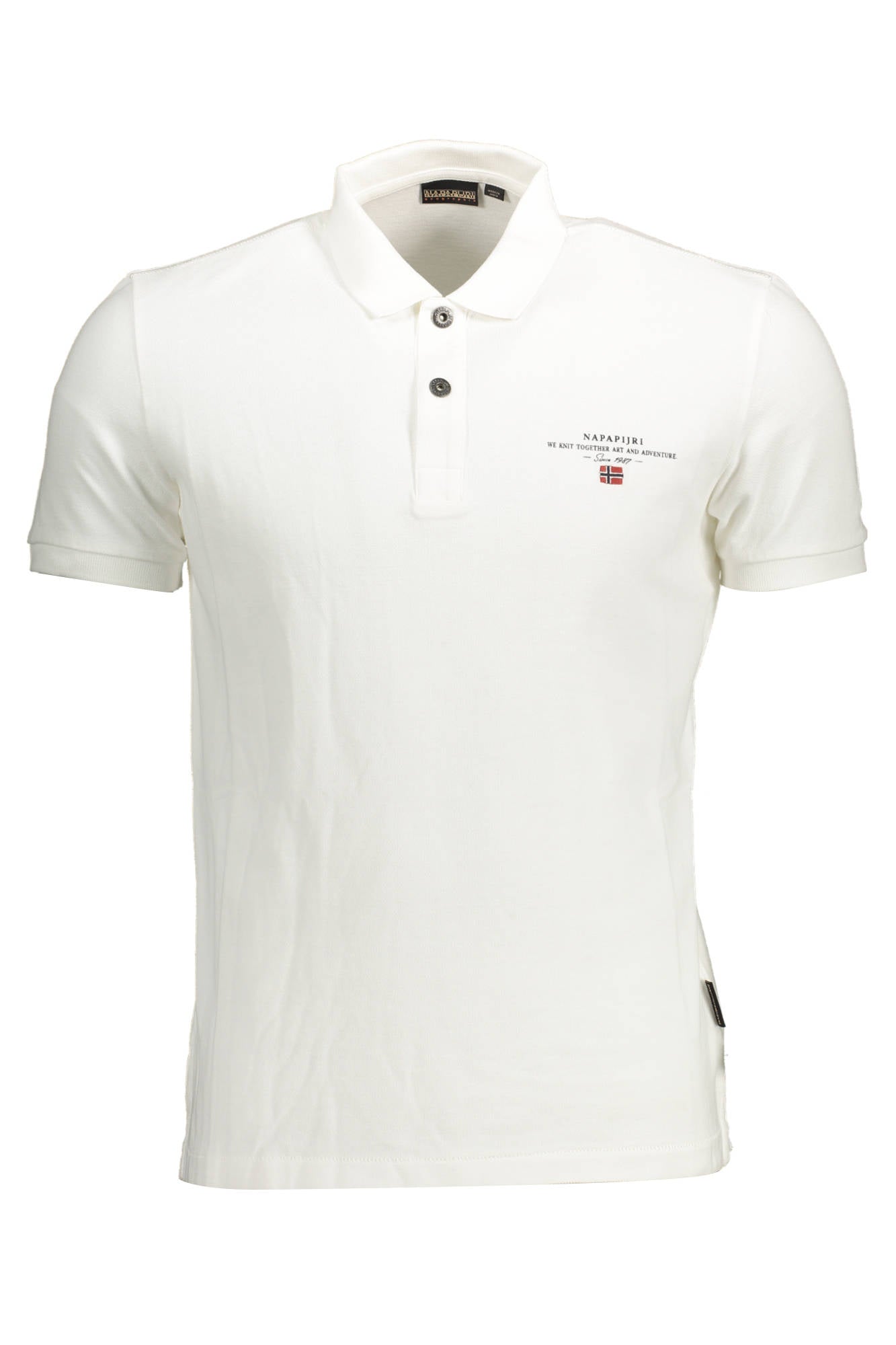 POLO DE MANGA CORTA PARA HOMBRE NAPAPIJRI, BLANCO