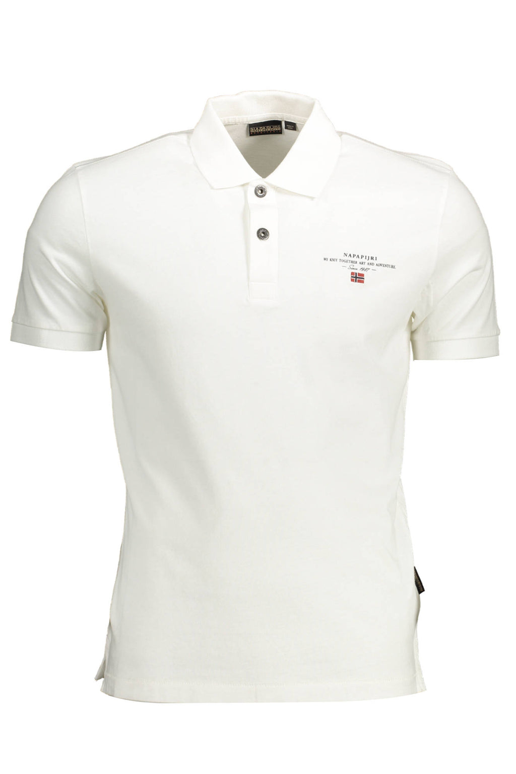 POLO DE MANGA CORTA PARA HOMBRE NAPAPIJRI, BLANCO