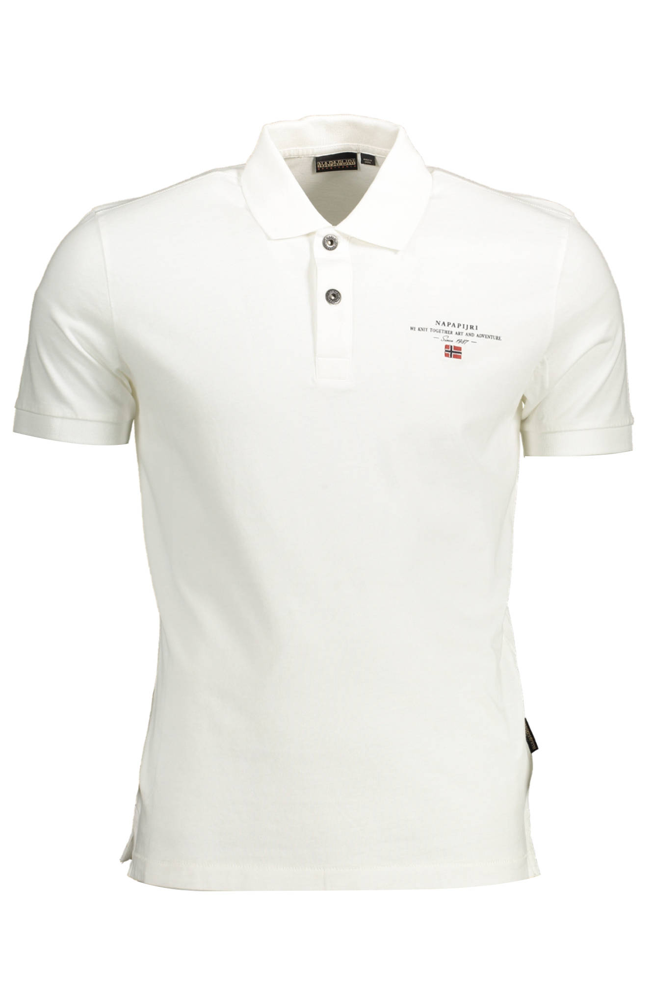 POLO DE MANGA CORTA PARA HOMBRE NAPAPIJRI, BLANCO