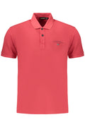 Polo de manga corta para hombre NAPAPIJRI, rojo.