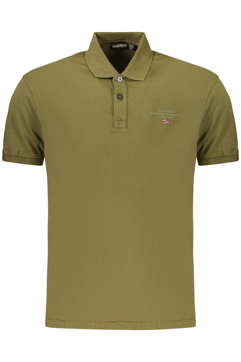 NAPAPIJRI Polos Hombre Verde