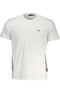 CAMISETA BLANCA DE MANGA CORTA PARA HOMBRE NAPAPIJRI