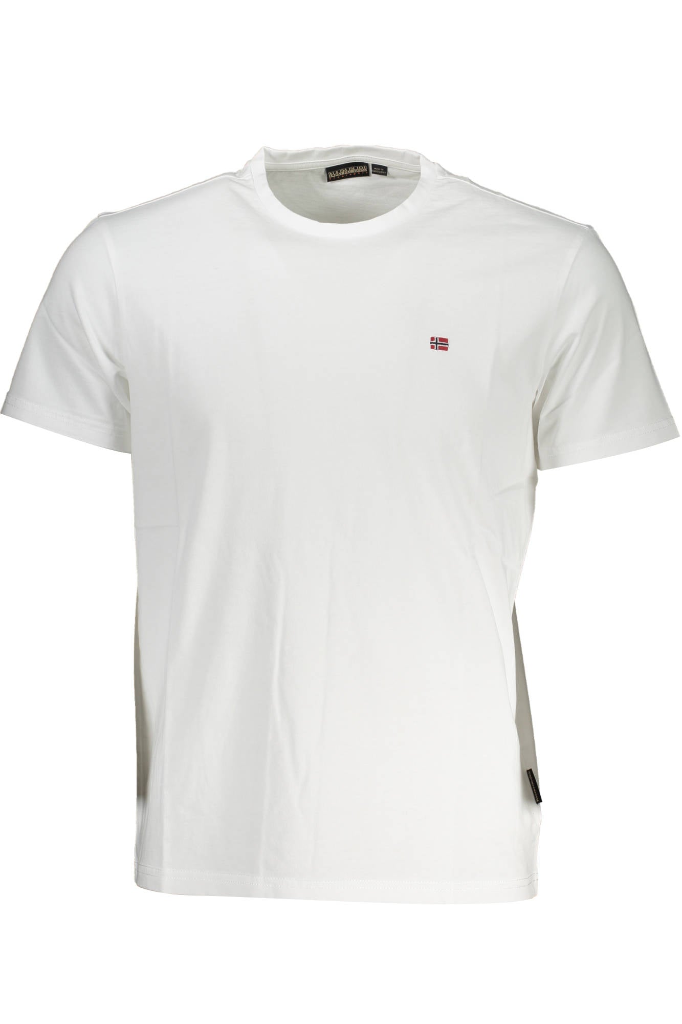 CAMISETA BLANCA DE MANGA CORTA PARA HOMBRE NAPAPIJRI