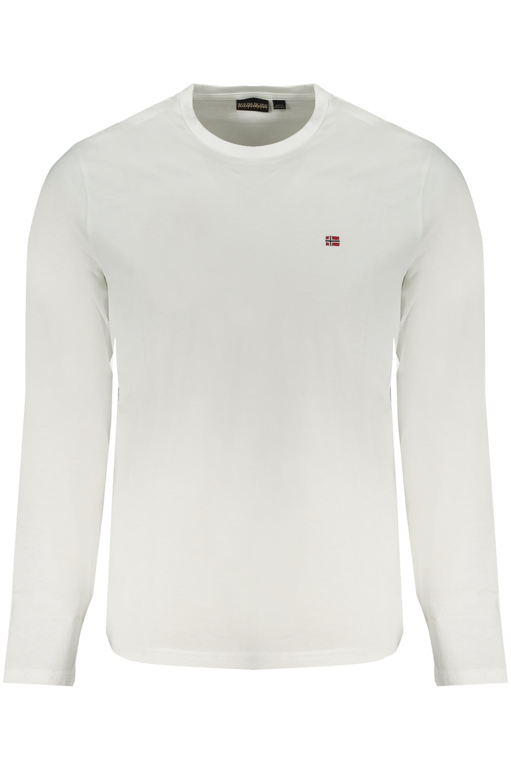 CAMISETA DE MANGA LARGA PARA HOMBRE NAPAPIJRI BLANCA