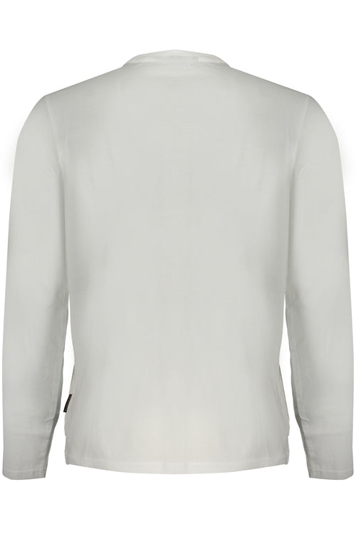 CAMISETA DE MANGA LARGA PARA HOMBRE NAPAPIJRI BLANCA