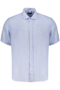 Camisa de manga corta para hombre North Sails, azul.