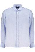 Camisa de manga corta para hombre North Sails, azul.