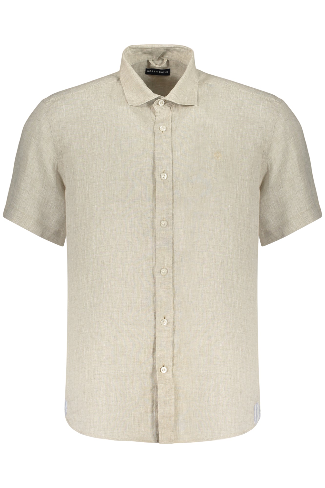 CAMISA DE MANGA CORTA PARA HOMBRE NORTH SAILS, BEIGE